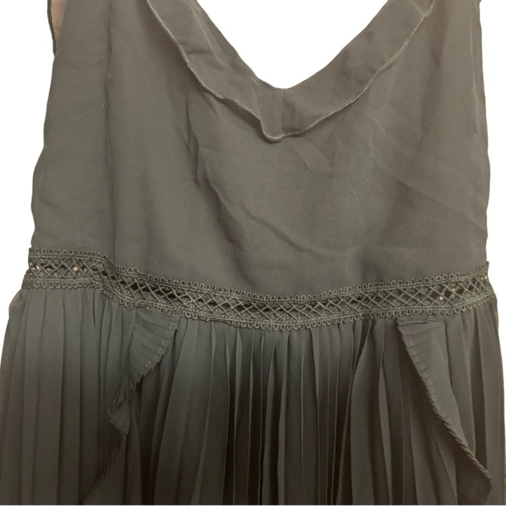 Lulu's Teal Midi Dress - Picture 6 of 6